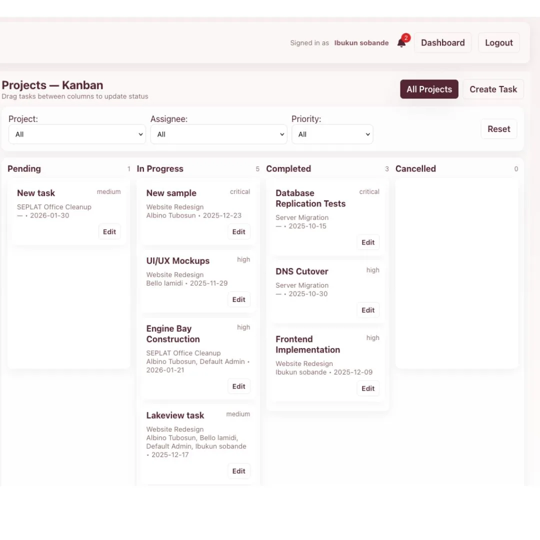 Opsedge ERP — Customisable Business Management Platform project image 4