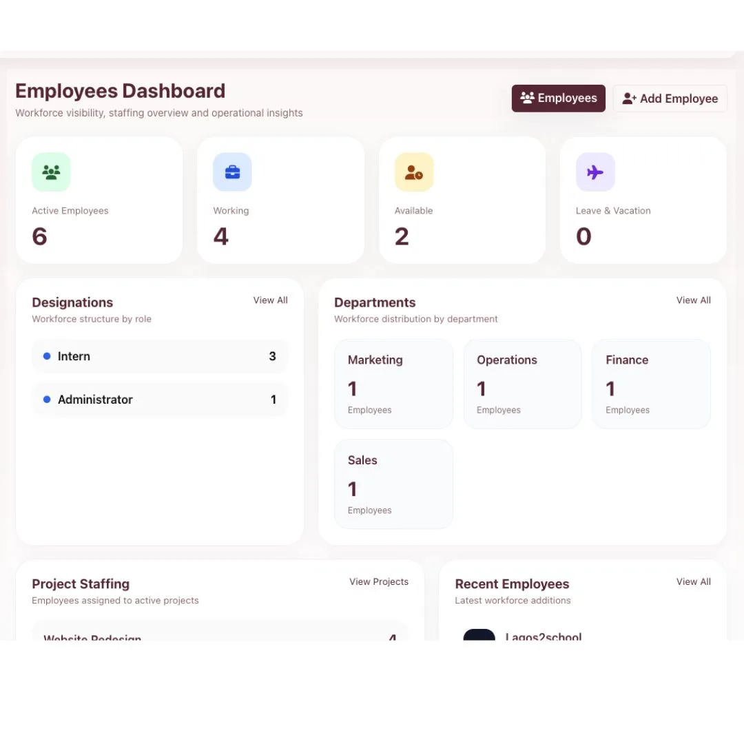 Opsedge ERP — Customisable Business Management Platform project image 3